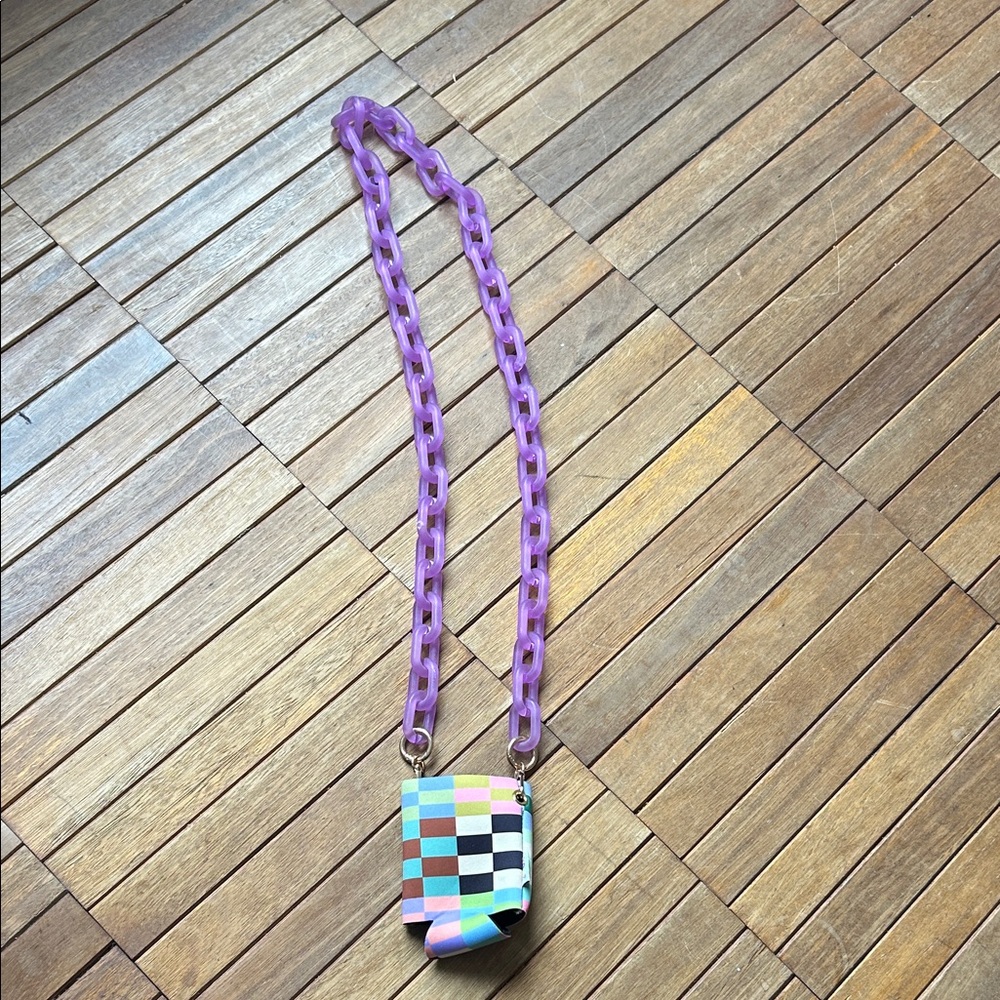 Colorful Koozie Crossbody - Never Used